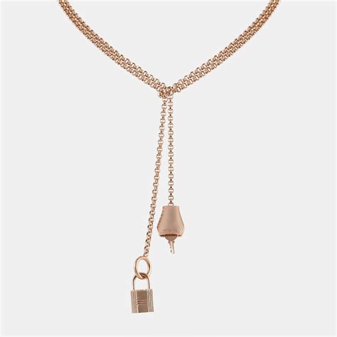 73154119554537 hermes|Clochette necklace .